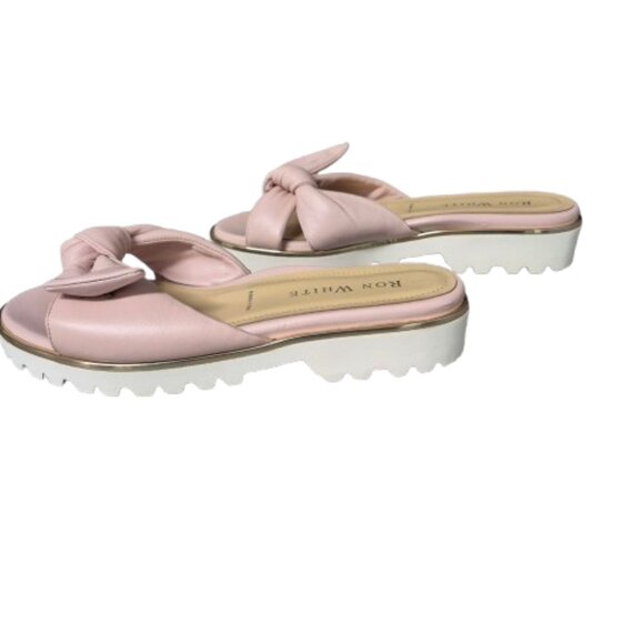 8.5 Ron White Chrissie Slide in Blush - Picture 2 of 14